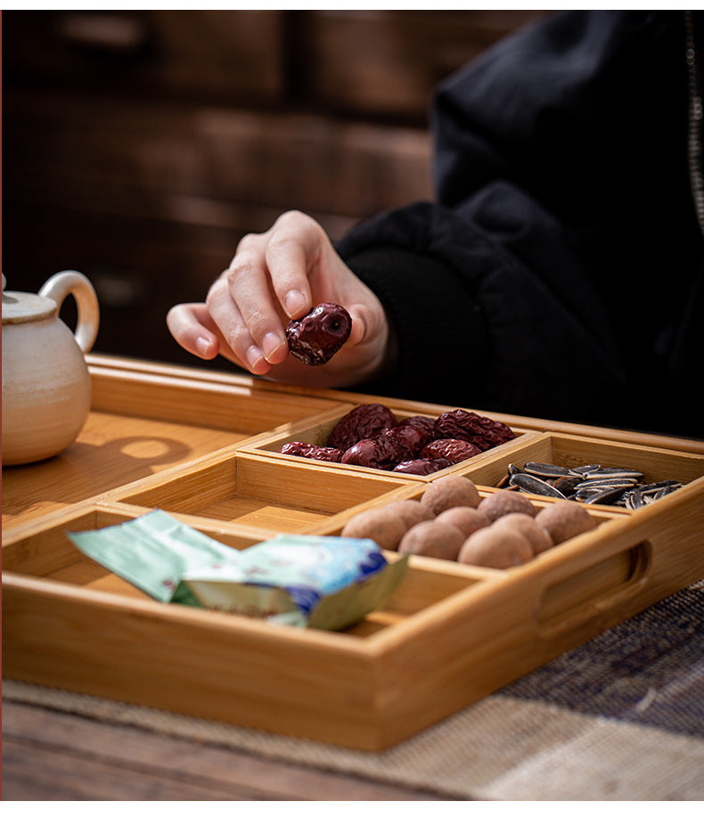 Bamboo Japanese Dried Fruit Tray