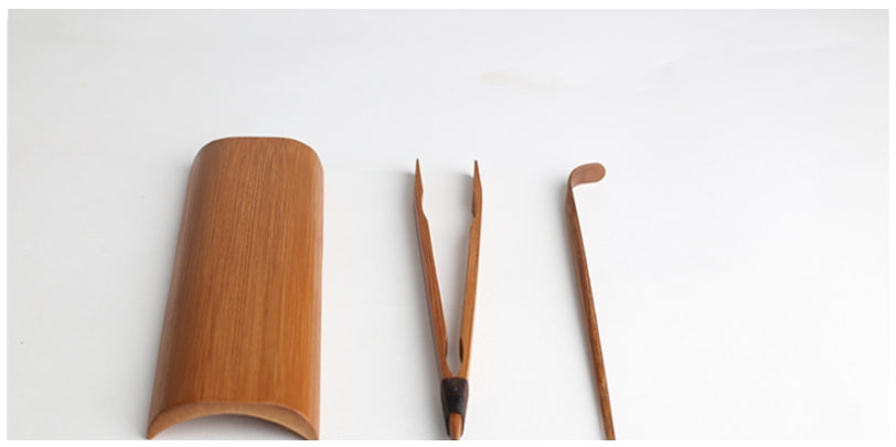 Bamboo Six Items Set Tea Spoon