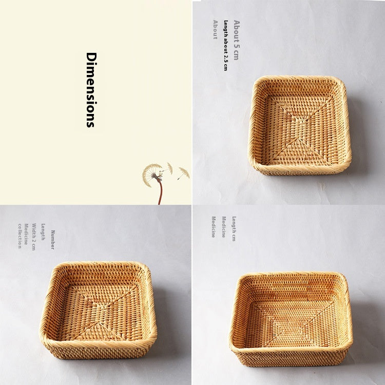 Rattan Woven Fruit Basket