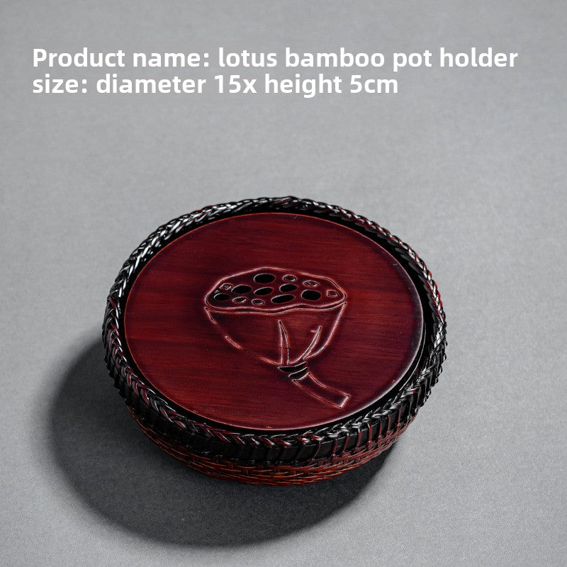 Simple Bamboo-Woven Tray