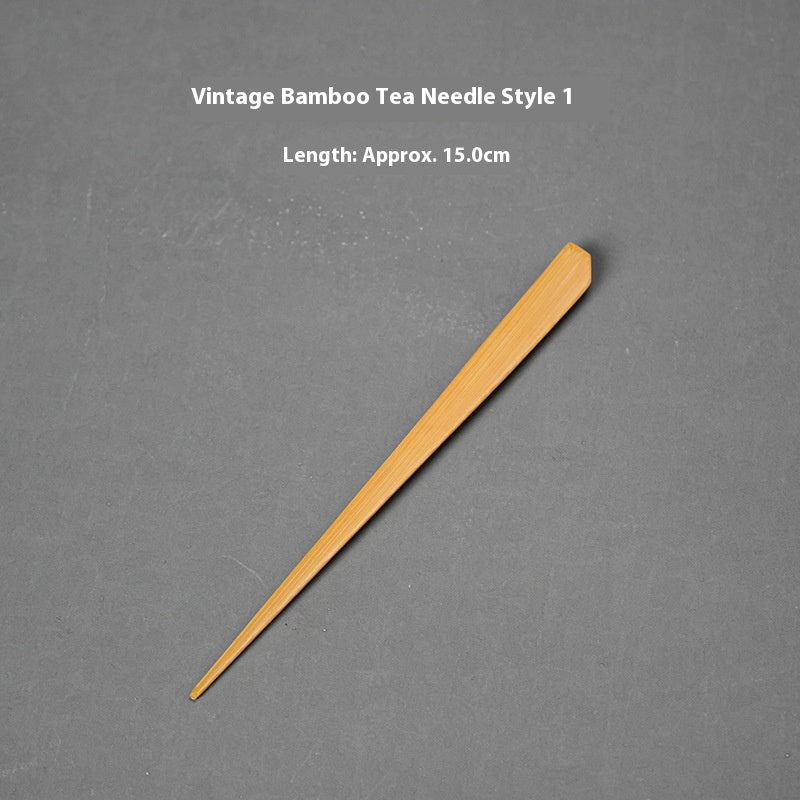 Chinese Style Bamboo Tea Needle Tea Knife
