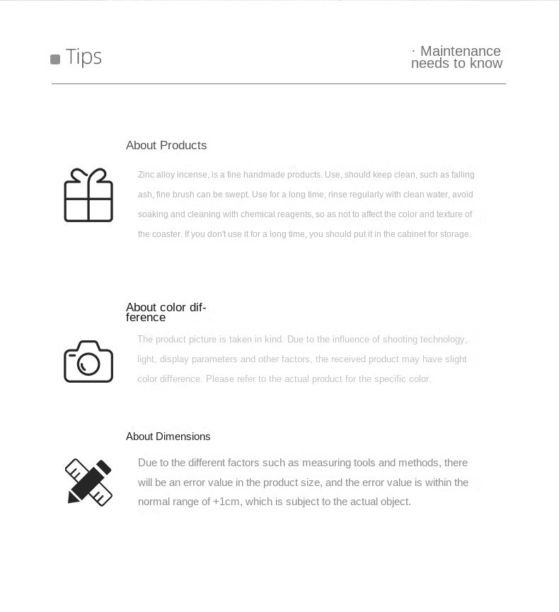 Joss-Stick Base Censer Base Support