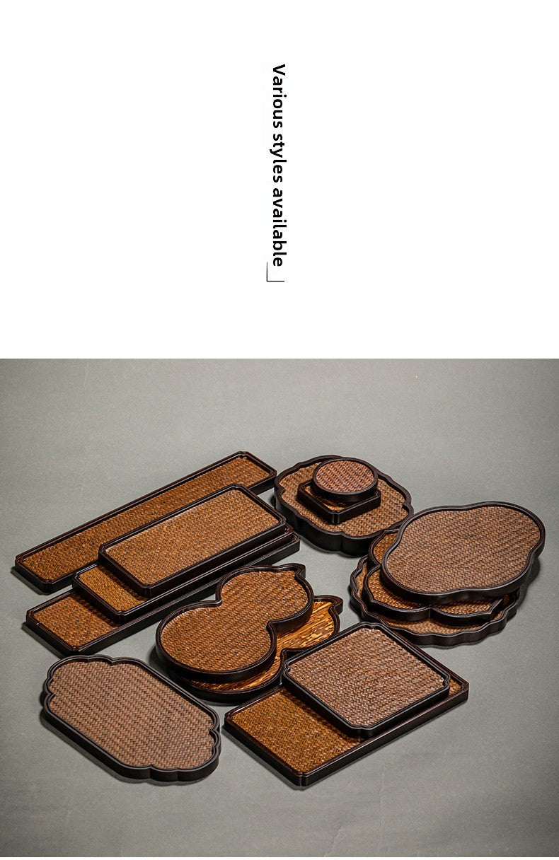 Bamboo tea tray