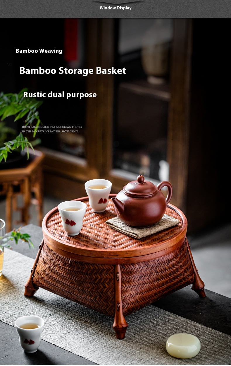 Bamboo Woven Storage Box