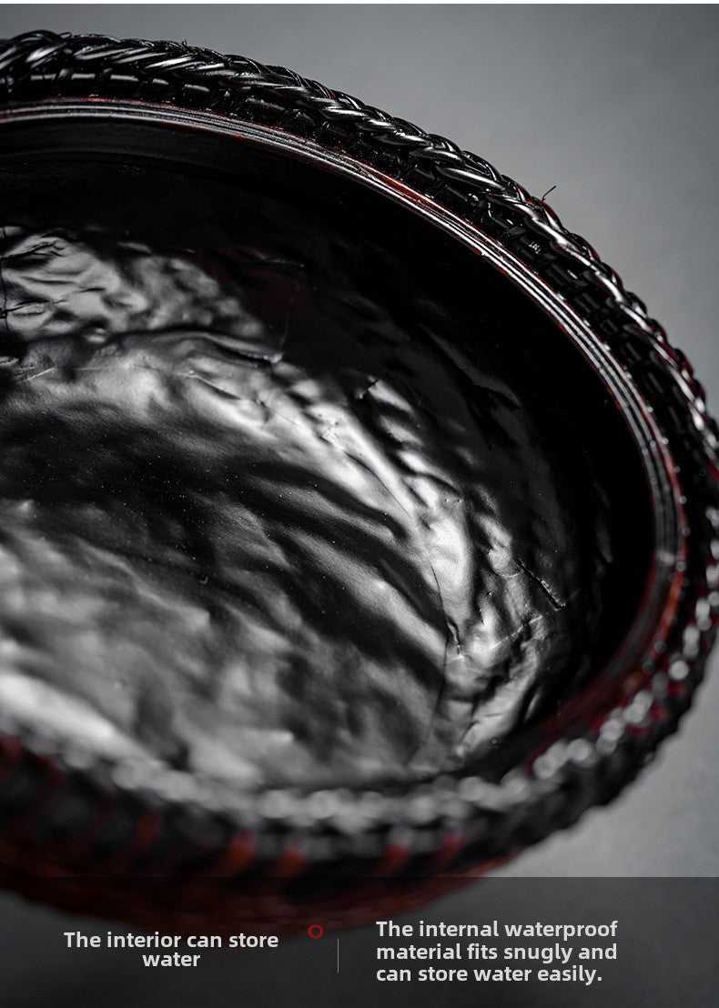 Simple Bamboo-Woven Tray