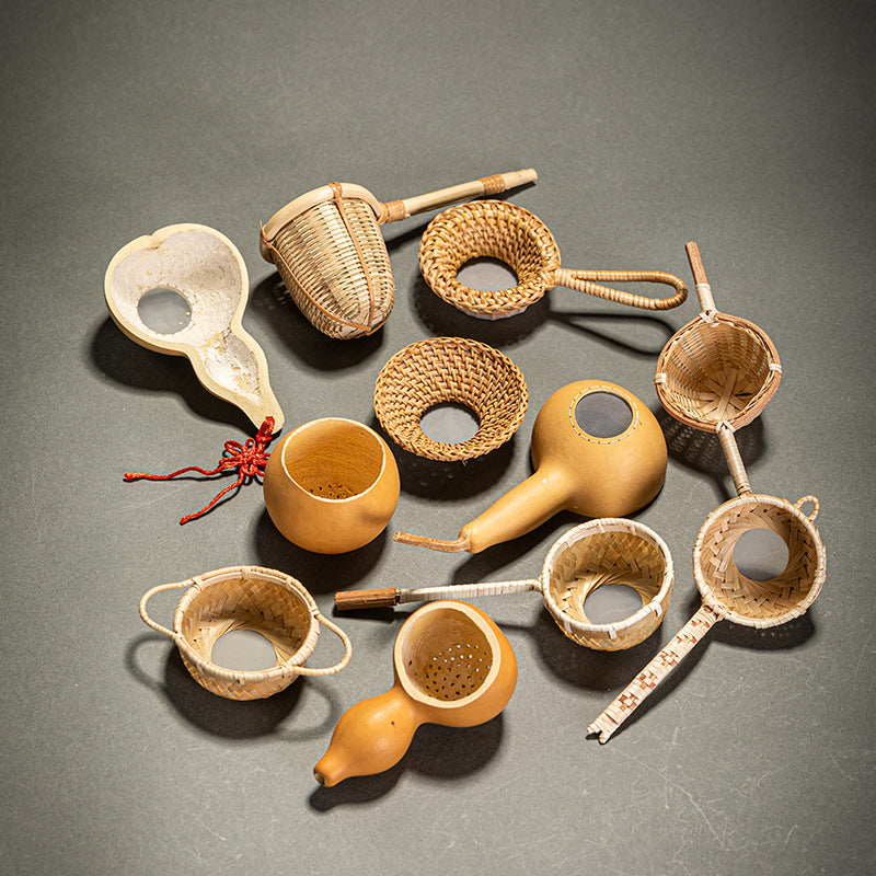 Chinese Retro Bamboo Tea Strainer