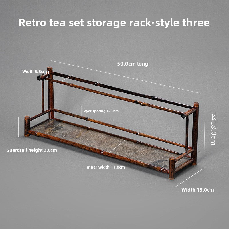 Bamboo Woven Tea Cup Holder