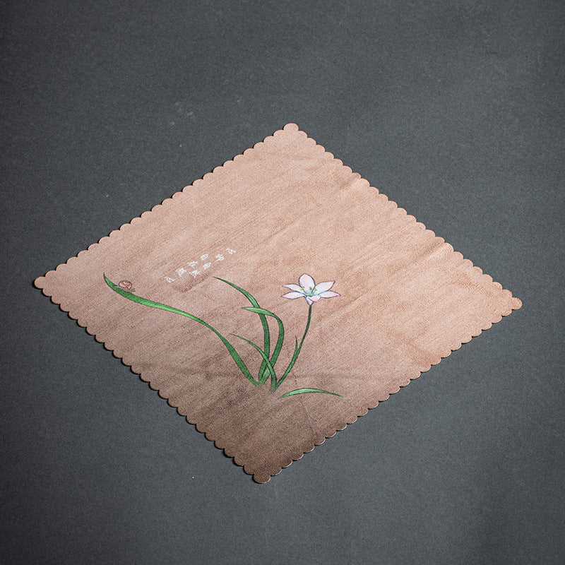 Chinese Suede Small Tea Towel