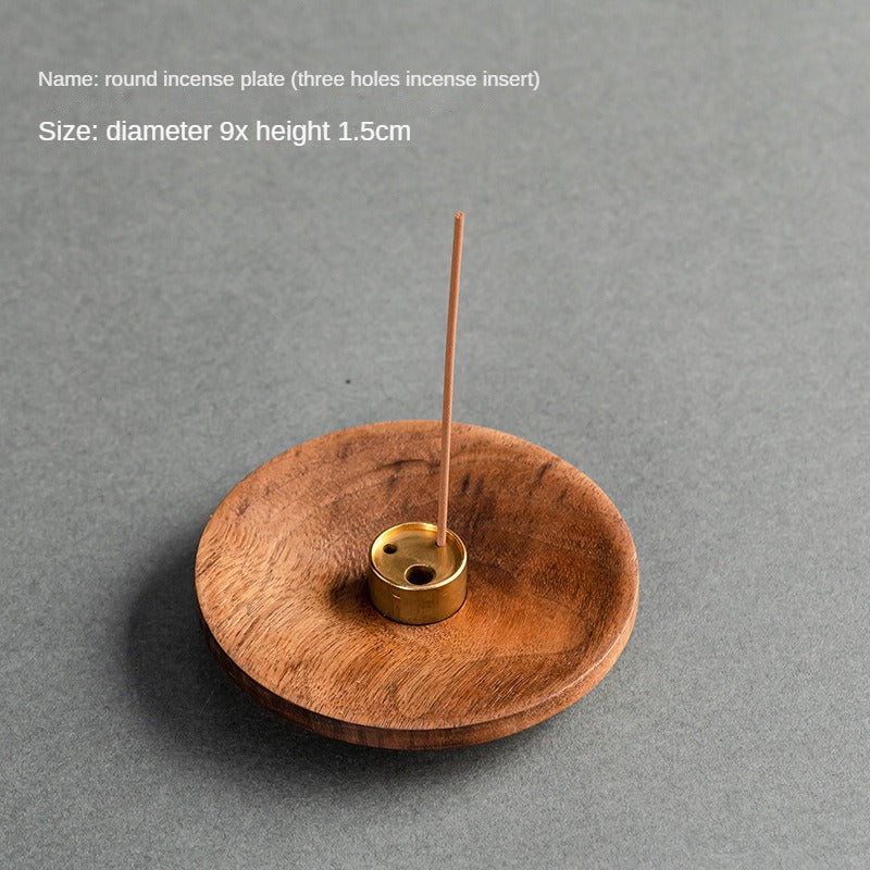 Wooden incense ware