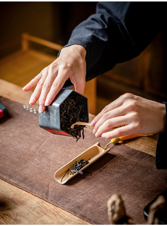 Bamboo Tea Spoon Two-Piece Set