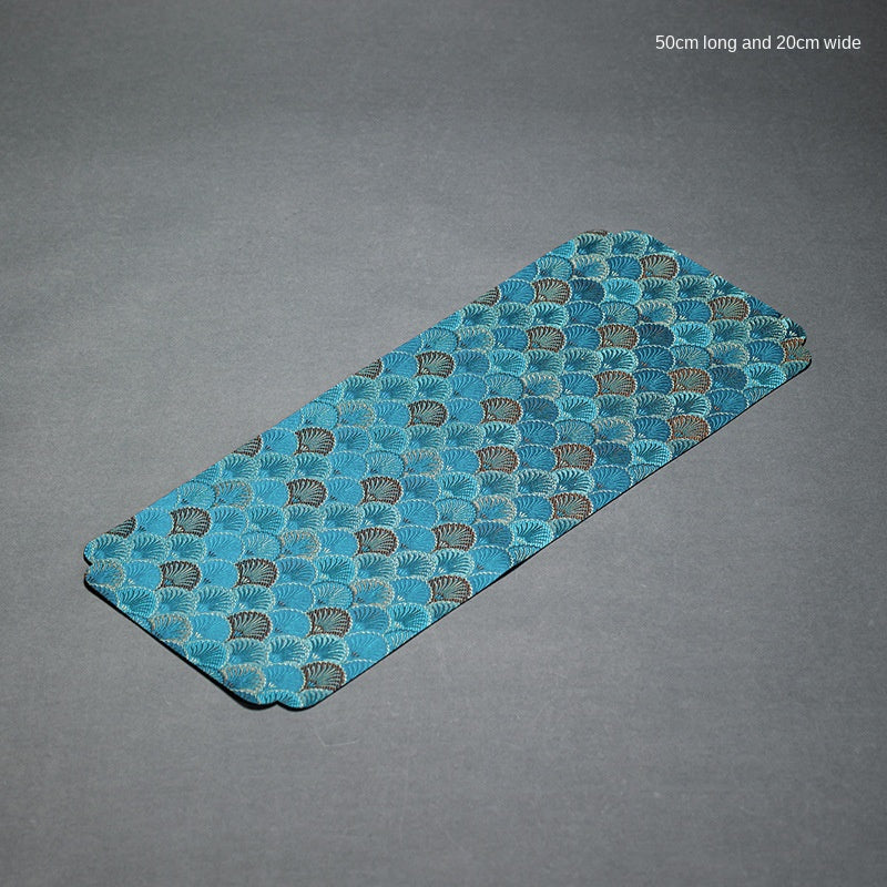 Brocade tea mat