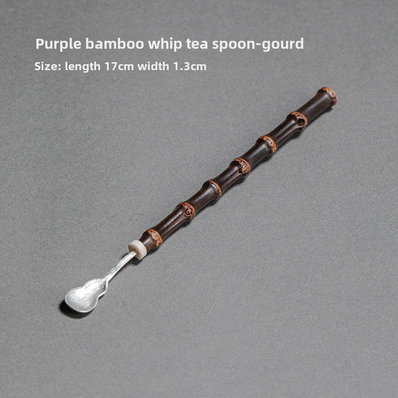 Black Bamboo Tea Spoon