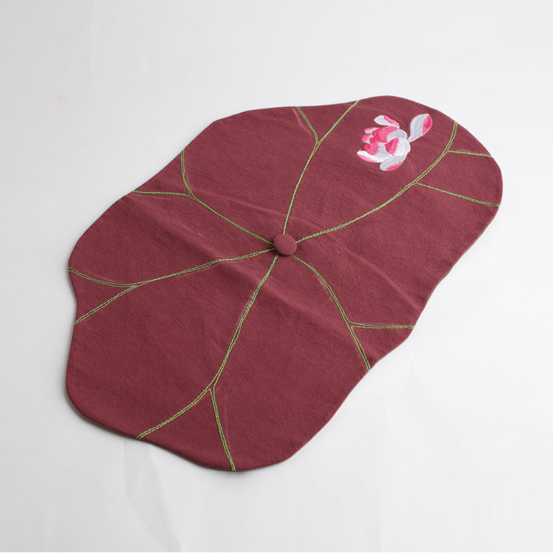 Chinese Style Fabric Small Tea Mat Coaster