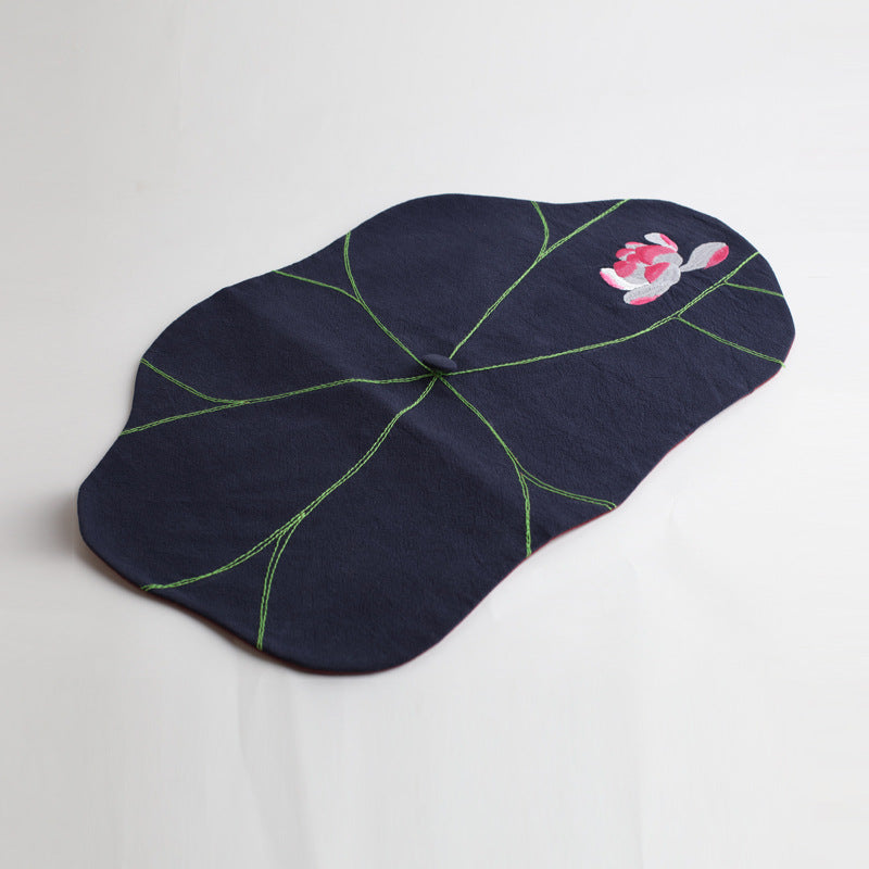 Chinese Style Fabric Small Tea Mat Coaster