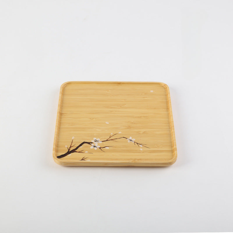 Rectangular Bamboo Tea Tray