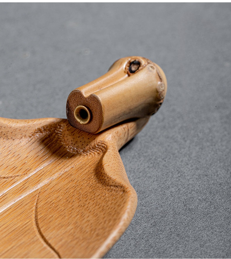 Lotus-shaped incense burner