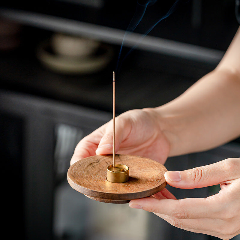 Wooden incense ware