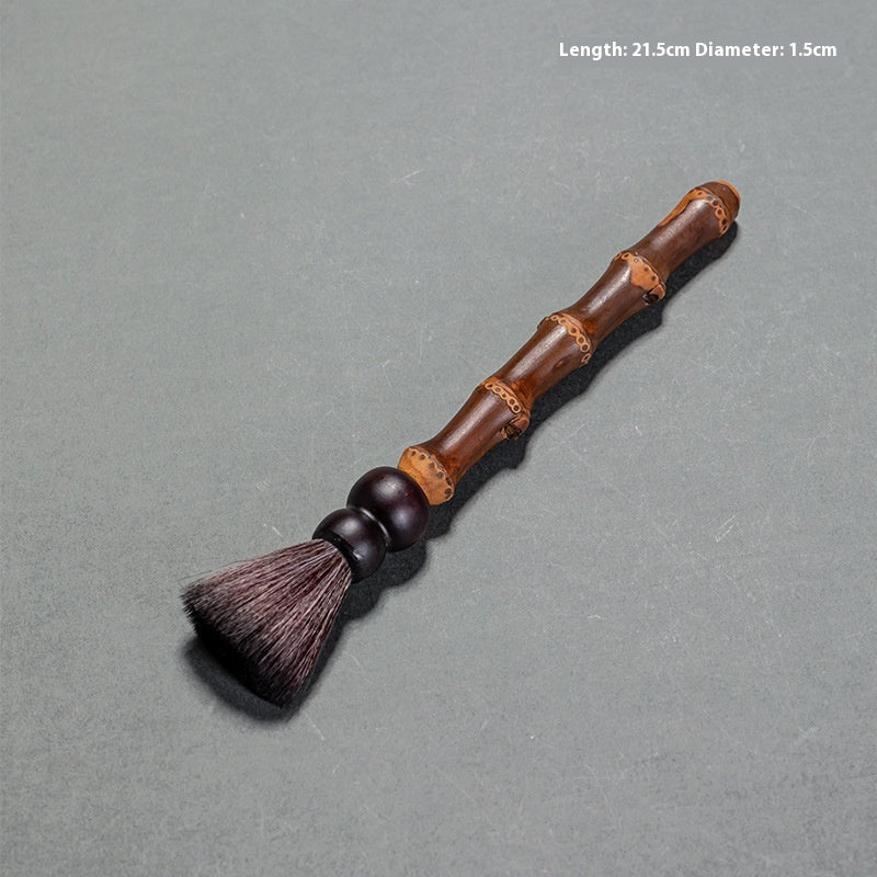 Black Bamboo Whip Pot Maintenance Pen Kung Fu Tea Set