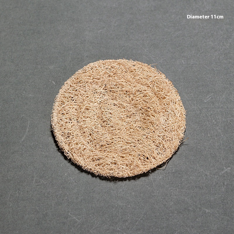 Teapot Holder Loofah Mat Dry Tea Tray Tea Mat