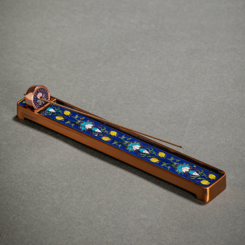 European Retro Zinc Alloy Incense Holder