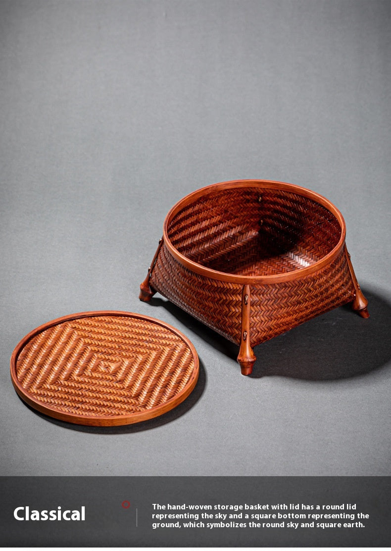 Bamboo Woven Storage Box