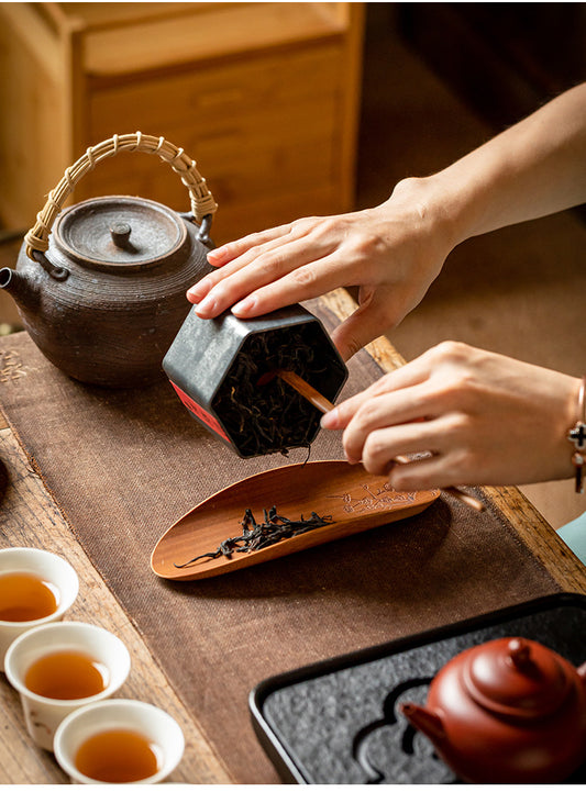 Bamboo Carved Tea Scoop