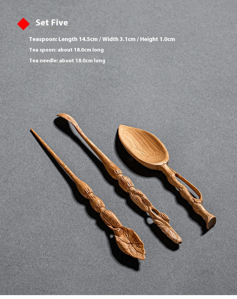 Premium Bamboo Tea Scoop