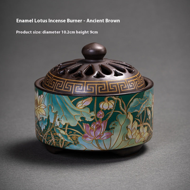 Chinese Style Incense Coil Aromatherapy Furnace Incense Holder