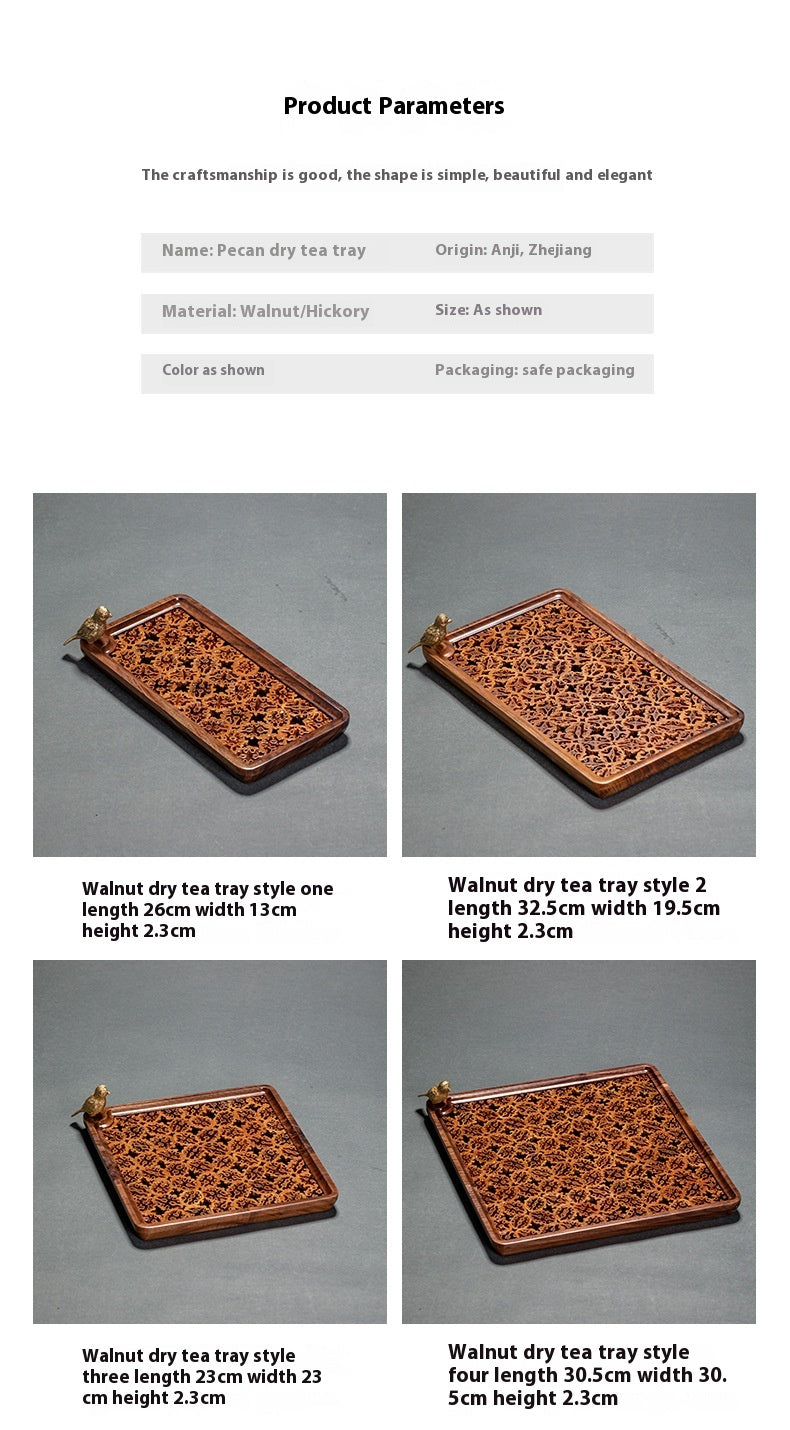 Small household tea tray