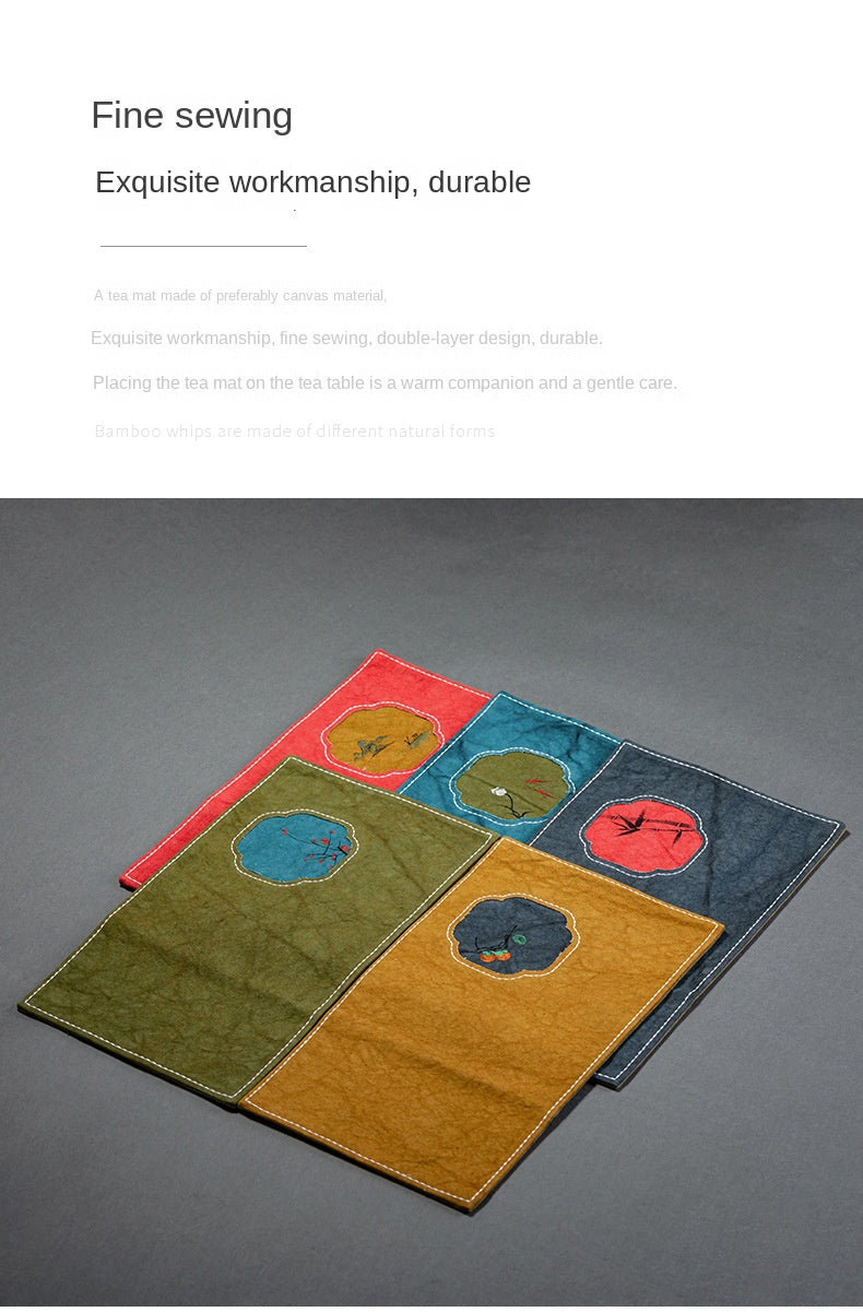 New Chinese Style Host Tea Mat