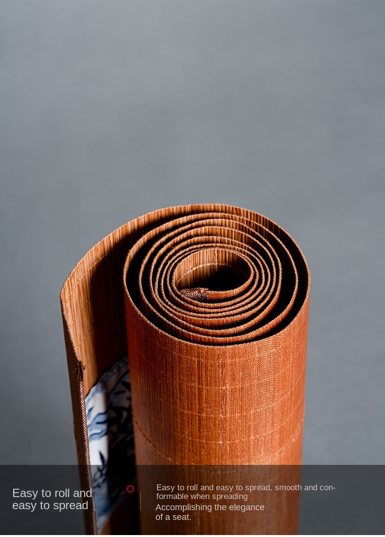 Bamboo Tea Mat New Chinese Style Zen Tea Flag