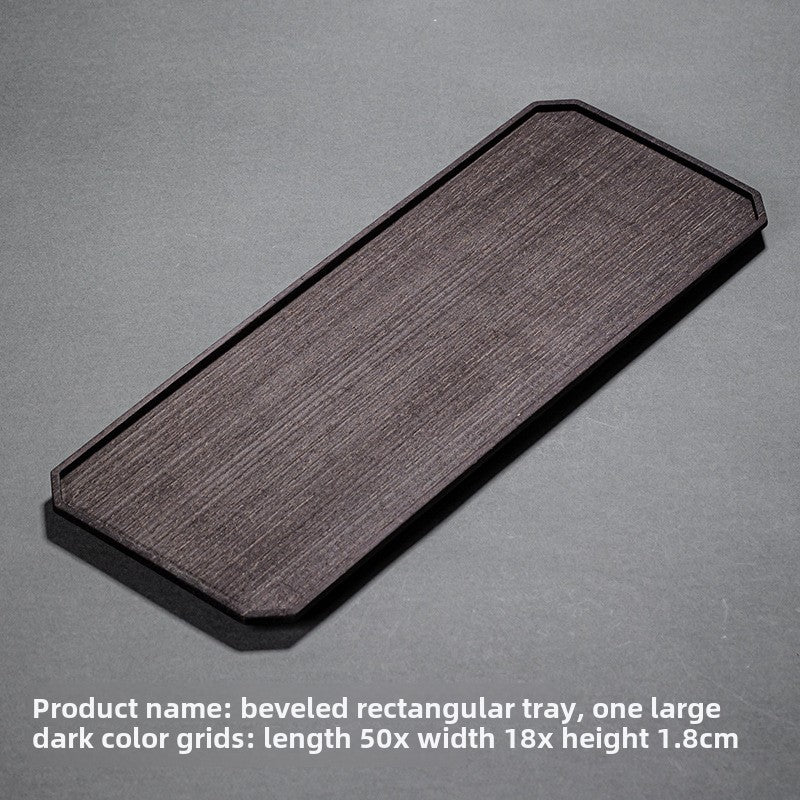 Solid Wood Dry Pour Tea Tray