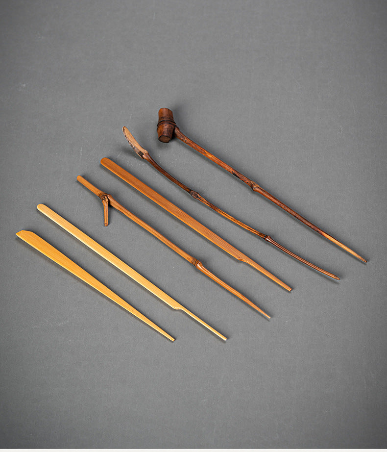 Chinese Style Bamboo Tea Needle Tea Knife
