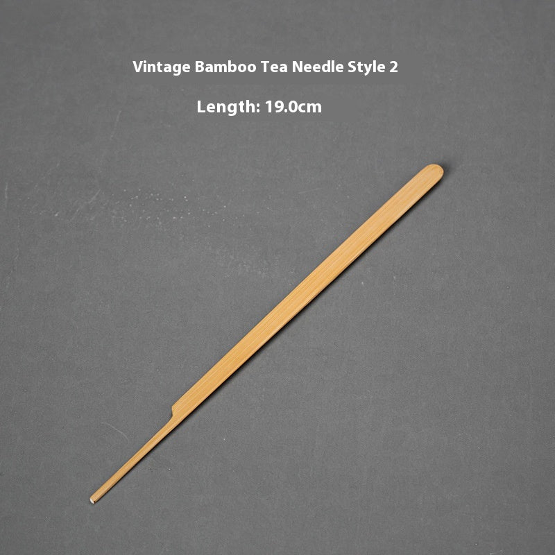 Chinese Style Bamboo Tea Needle Tea Knife
