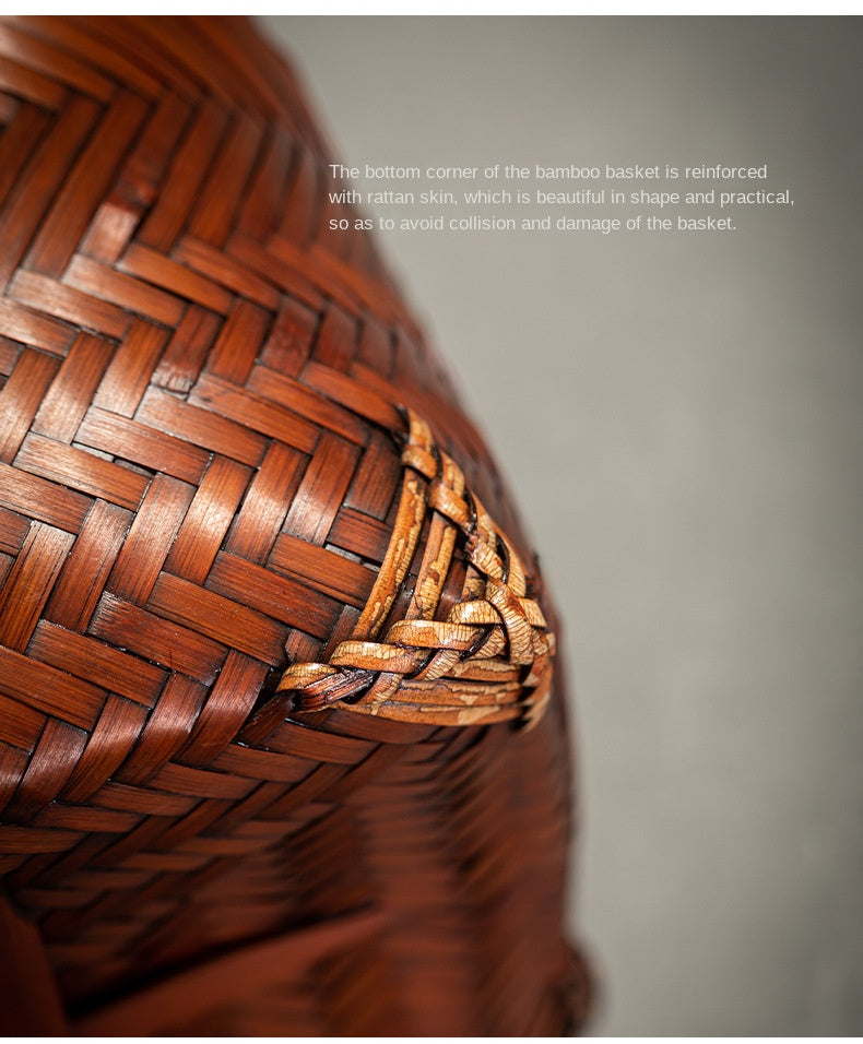 Bamboo Woven Handbag