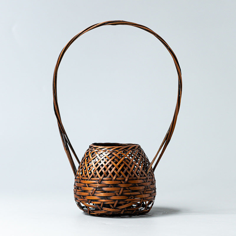 Handmade Bamboo Woven Vase