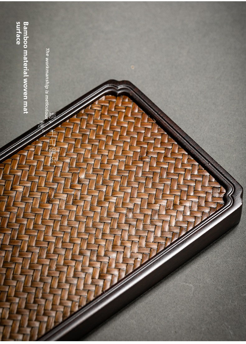 Bamboo tea tray