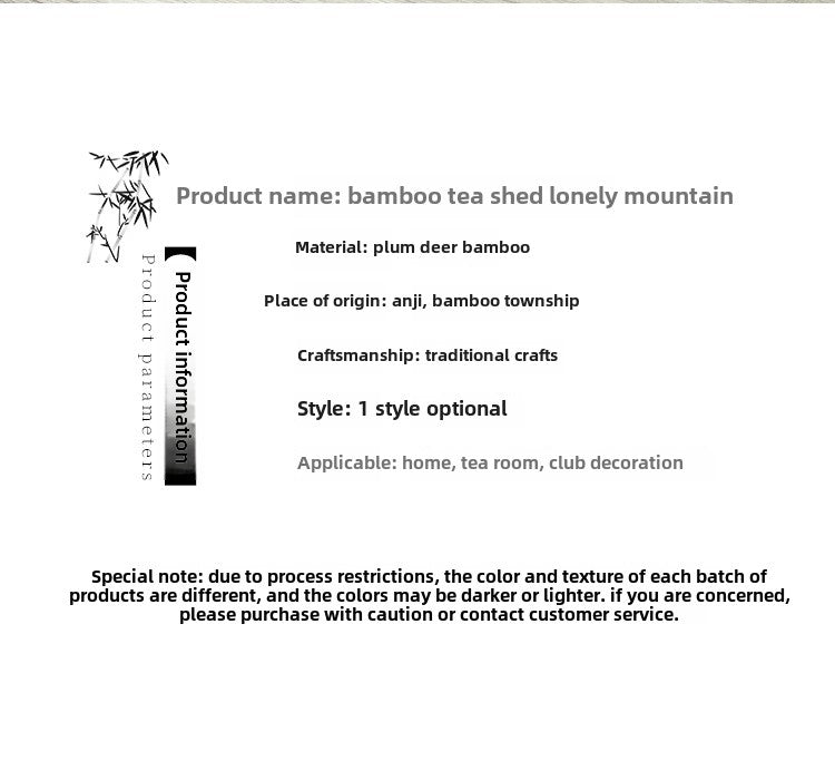 Bamboo Orchid Stand