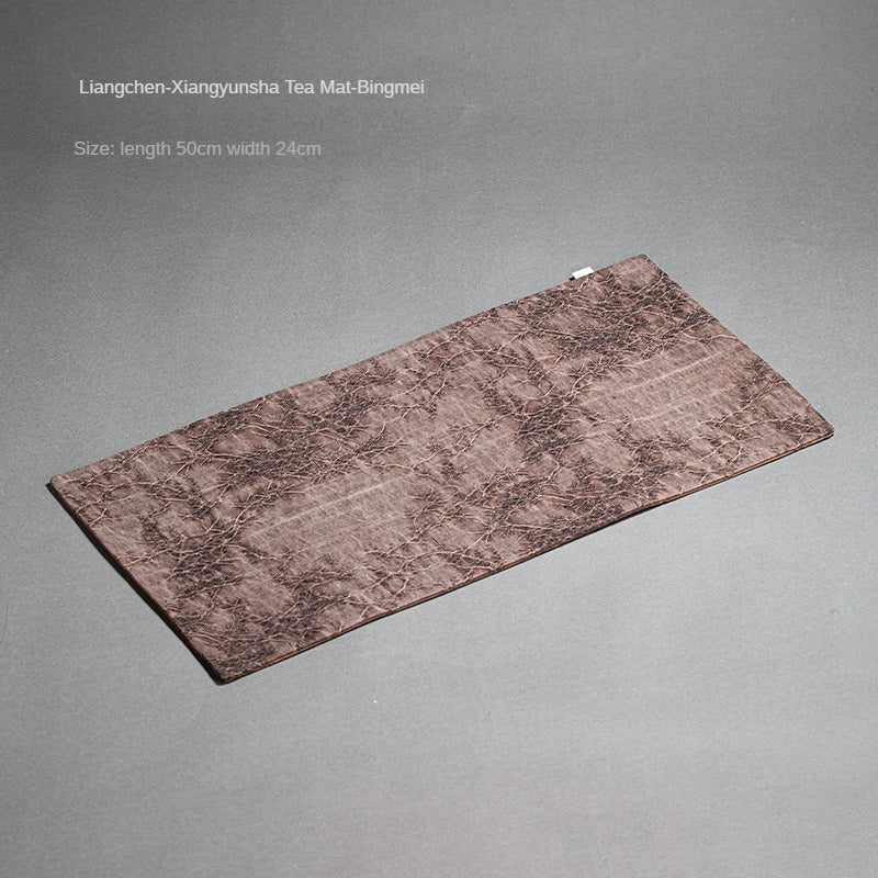 Chinese Style Xiangyun Silk Tea Mat