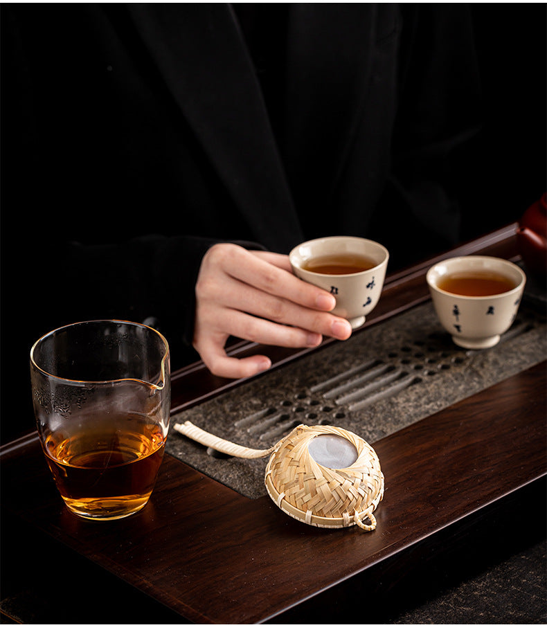 Chinese Retro Bamboo Tea Strainer