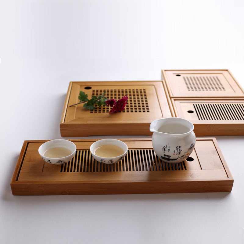 Bamboo Water Storage Tea Tray