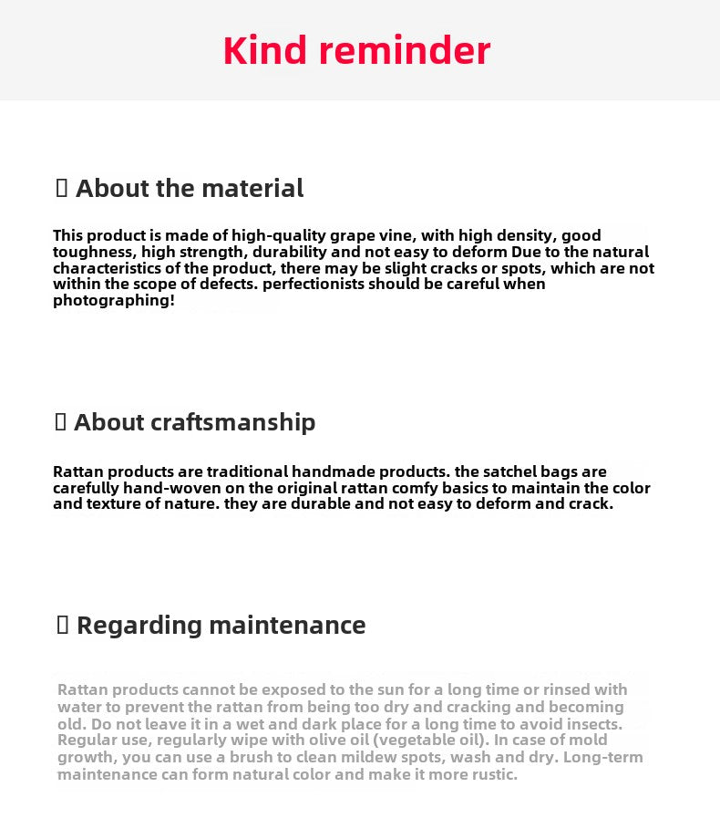 Wild Mountain Grape Vine Bag