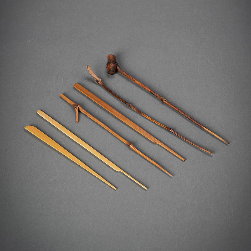 Chinese Style Bamboo Tea Needle Tea Knife