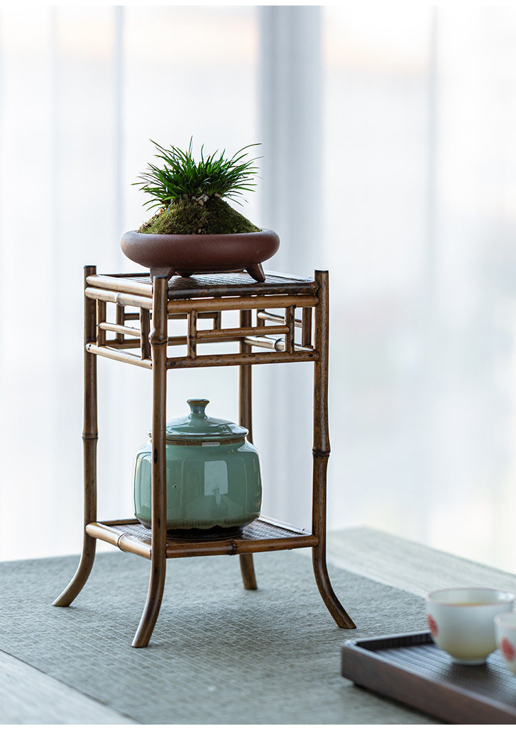 Bamboo Orchid Stand
