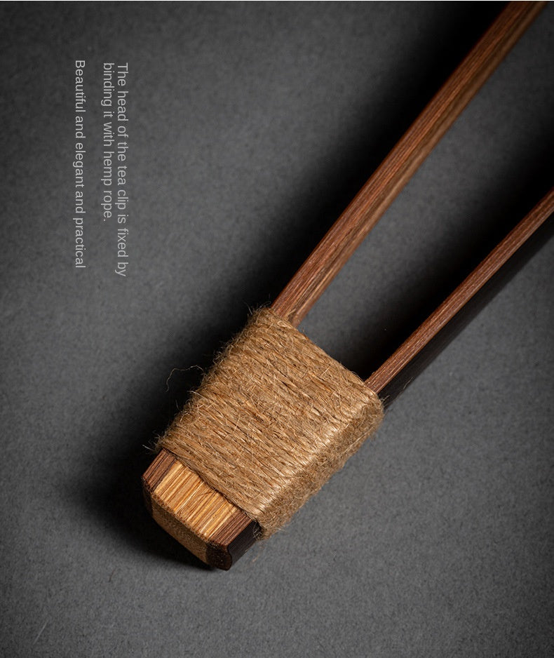 Bamboo Tea Tongs