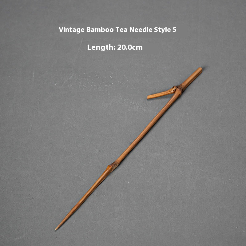 Chinese Style Bamboo Tea Needle Tea Knife