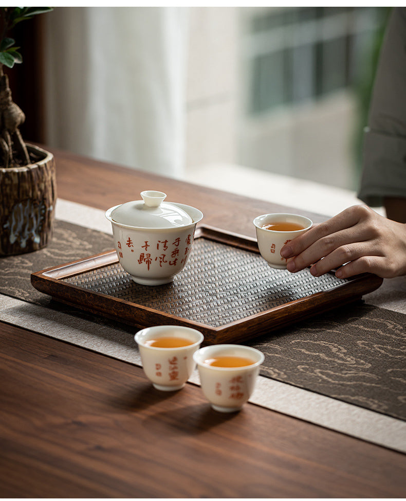 Teapot Holder Dry Bubble Tray