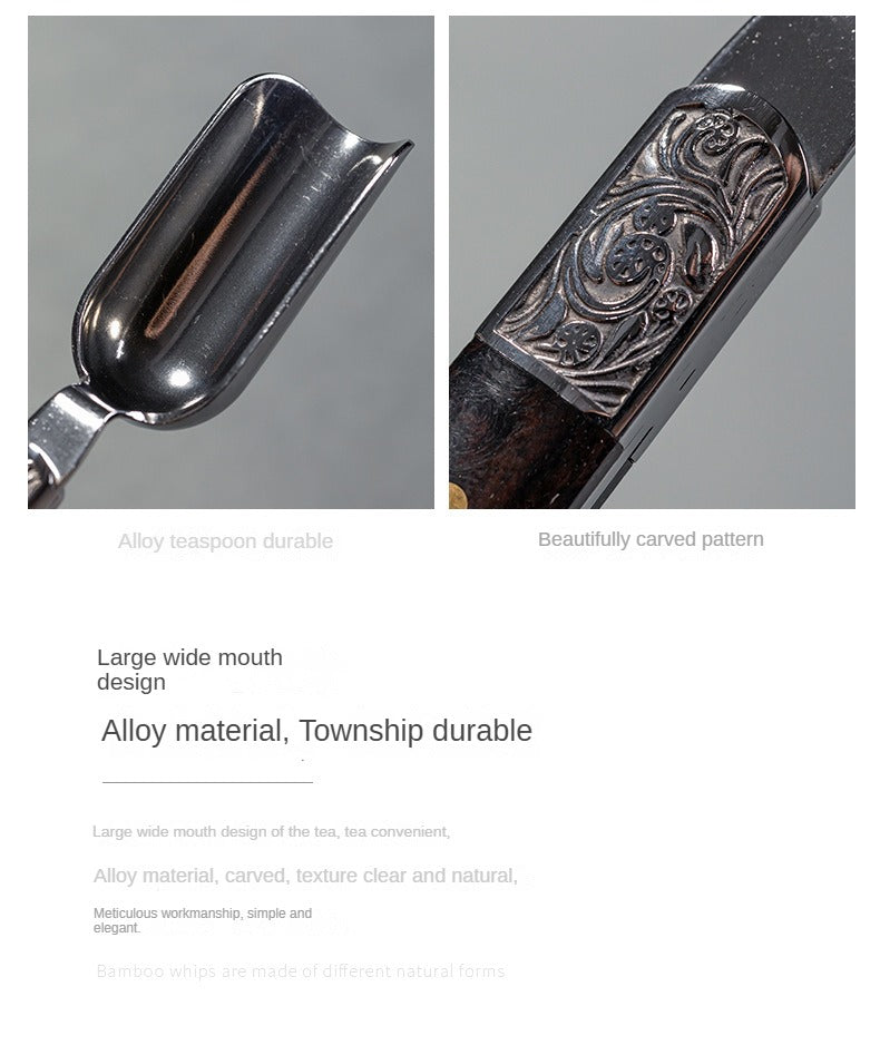 Chinese Style Stainless Steel Tea Spoon