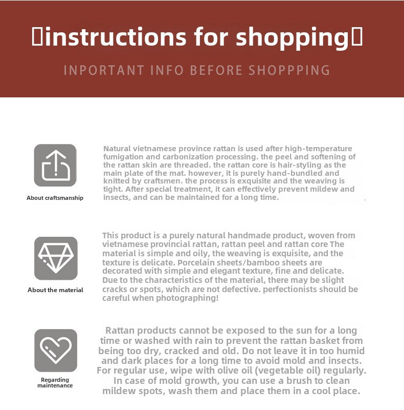 Rattan Woven Pu-erh Tea Box