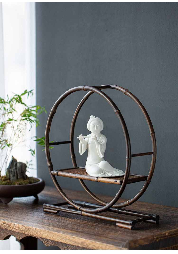 New Purple Bamboo Tray
